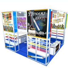 Detian Angebot vape e cigrette fair 6x6 ausstellungsstand messeausrüstungsausstellungsstand portable für booth 20x20